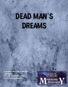 Dead Man's Dreams Cover 300
